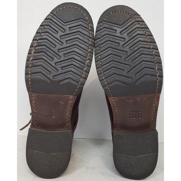 Frye Women's Size 7M Veronica Bootie Leather Redwood Biker Moto Motorcycle ~VGUC - Picture 9 of 16